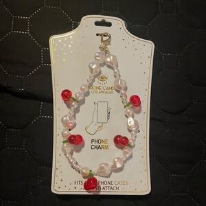 Eye Candy Gold and Black Phone Charm